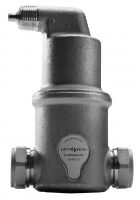 Spirovent levegőleválasztó 1 1/4", 200 °C